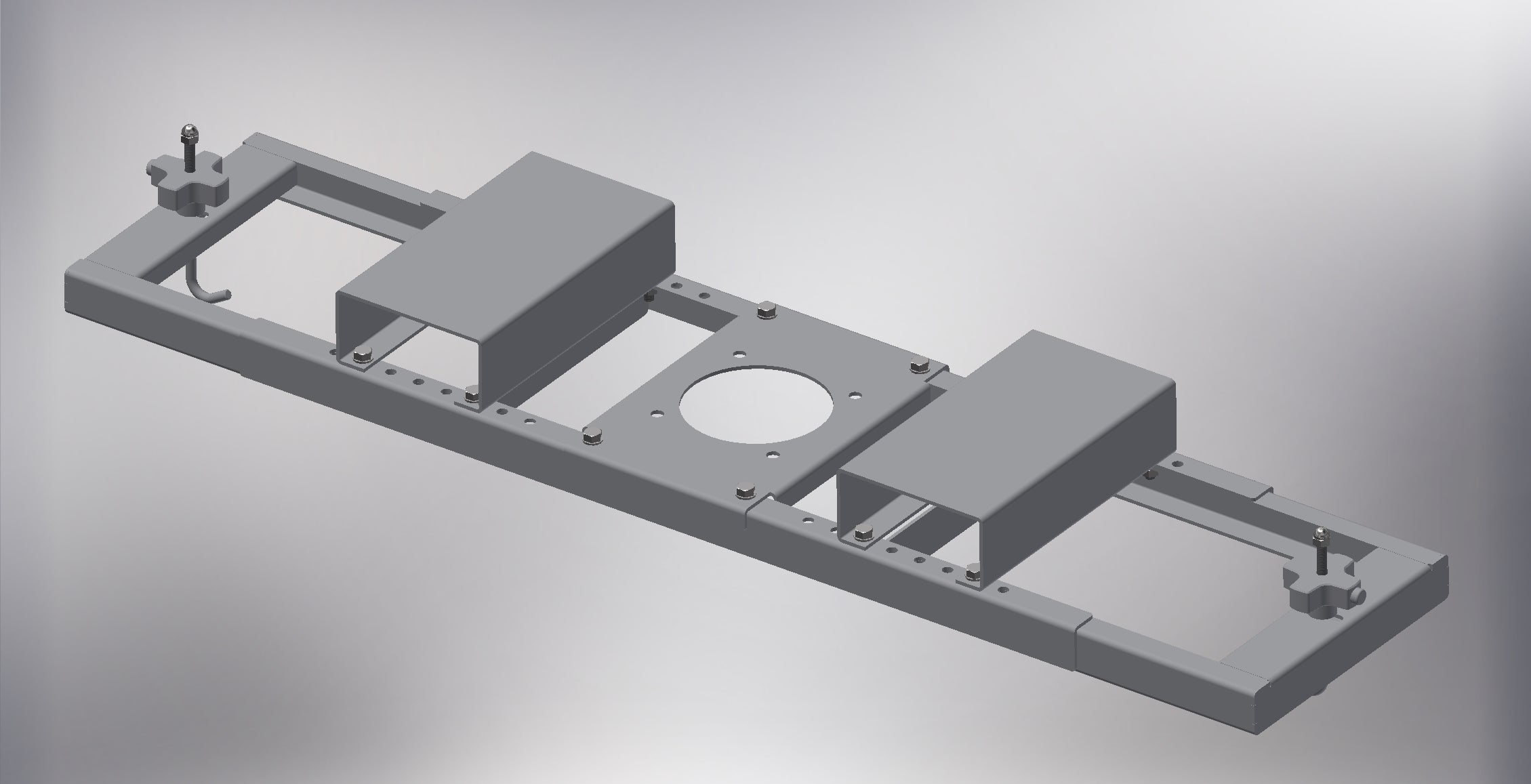 IBC Tote Mixer Bracket