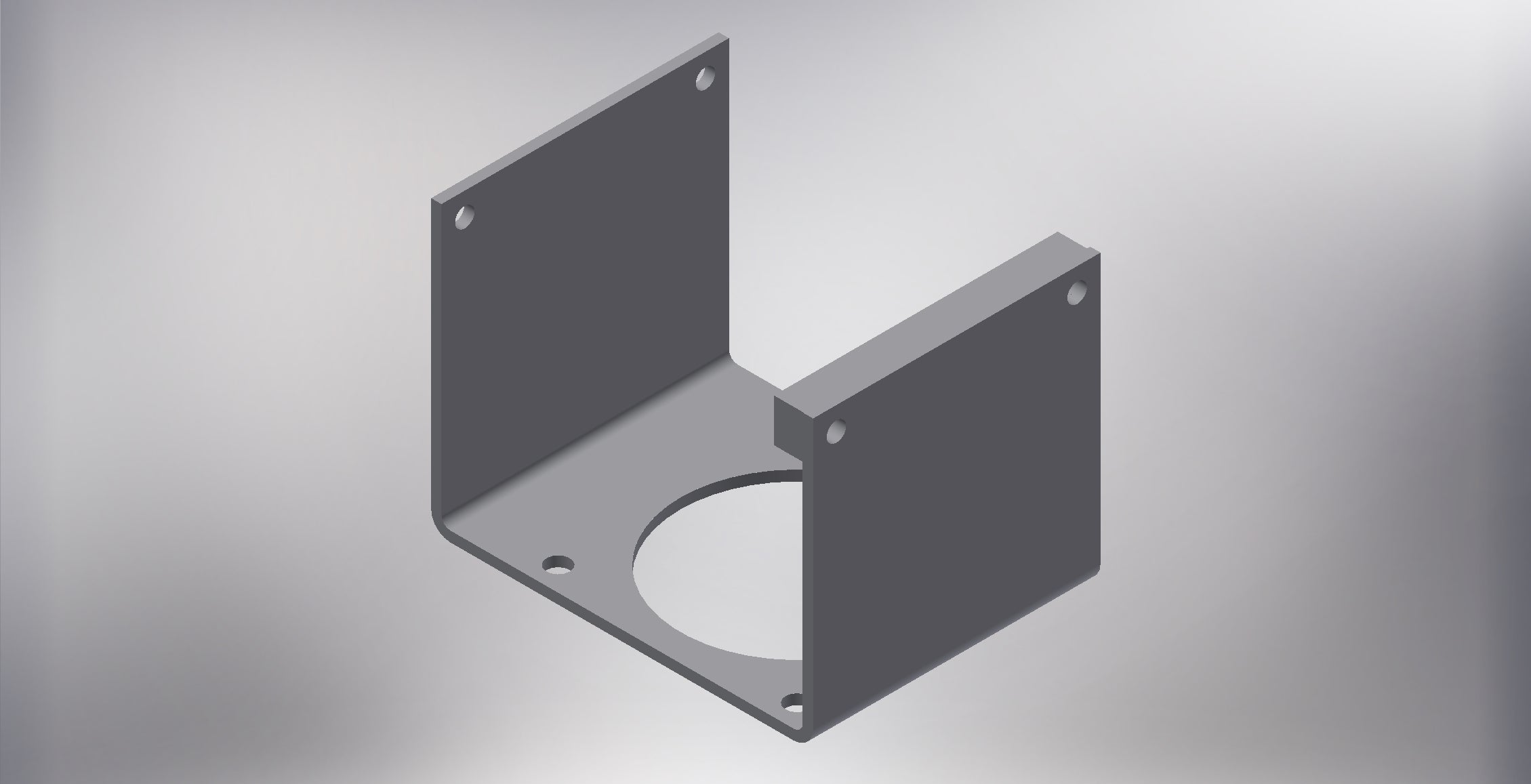 Bracket Gear Box Assembly