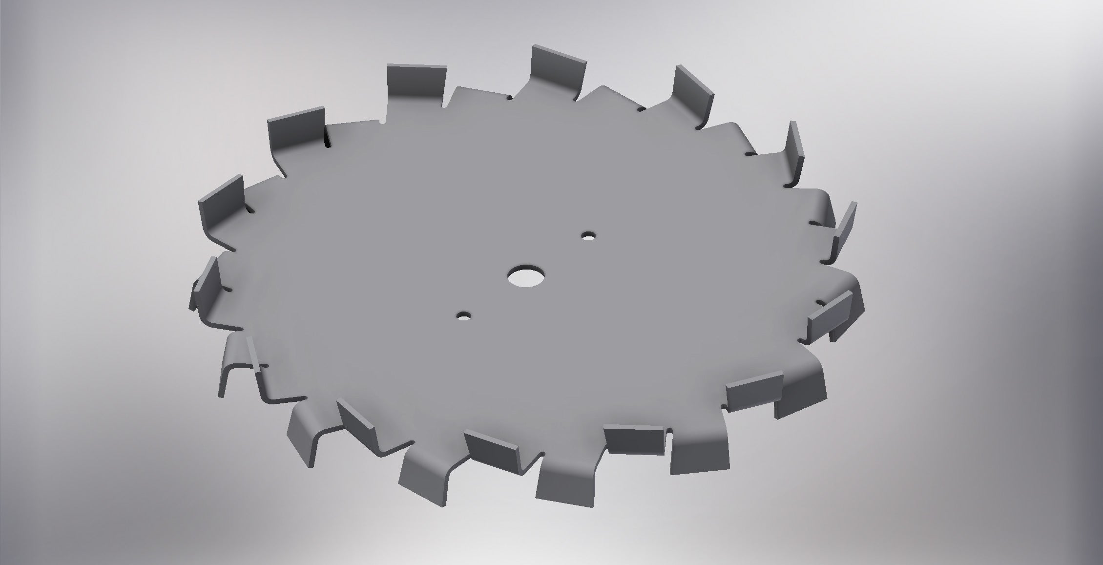 Rectangle Tooth Dispersion Blade